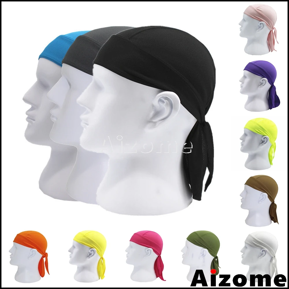Buy 1x Men Women Bandana Pirate Cap Head Wrap Do rag