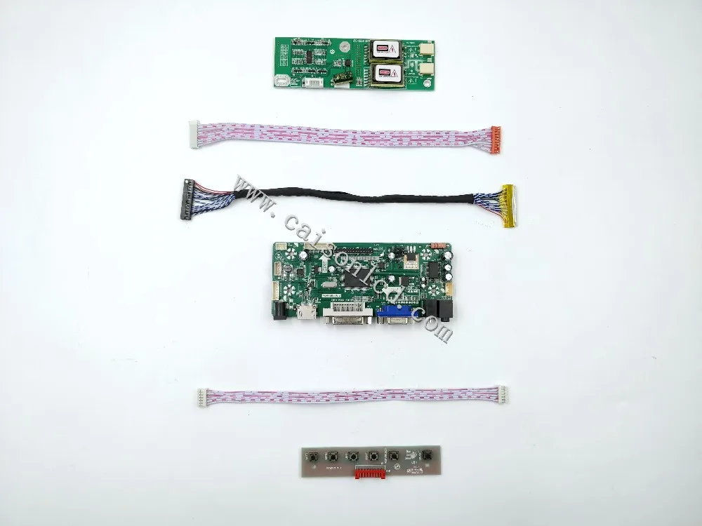 

NT68676 LCD controller board support HDMI DVI VGA AUDIO for 15.4 inch LCD panel 1920X1200 FIX-30P-DO6 LTN154CT02-002