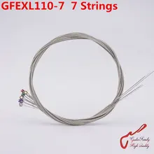 1 комплект GuitarFamily GFEXL110-7 7 струны электрогитара струны ( 011-059 ) сделанный в США