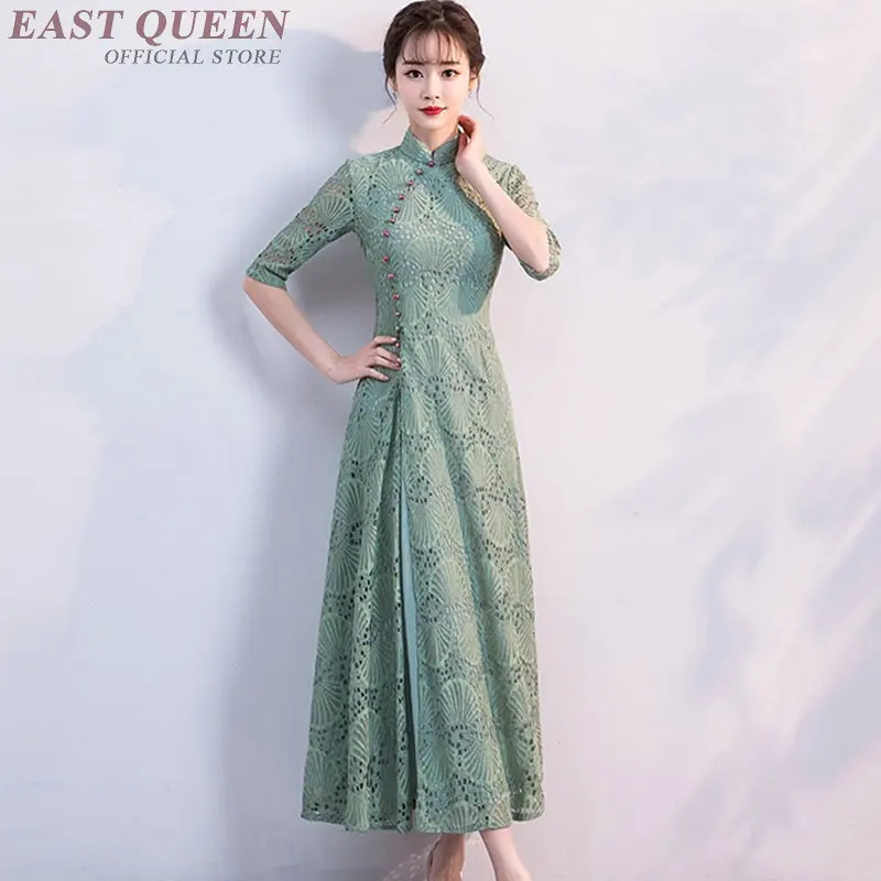 Qipao Традиционный китайский oriental платье женщины cheongsam пикантные современные китайское платье qi pao женские платье в азиатском стиле KK2114 Y