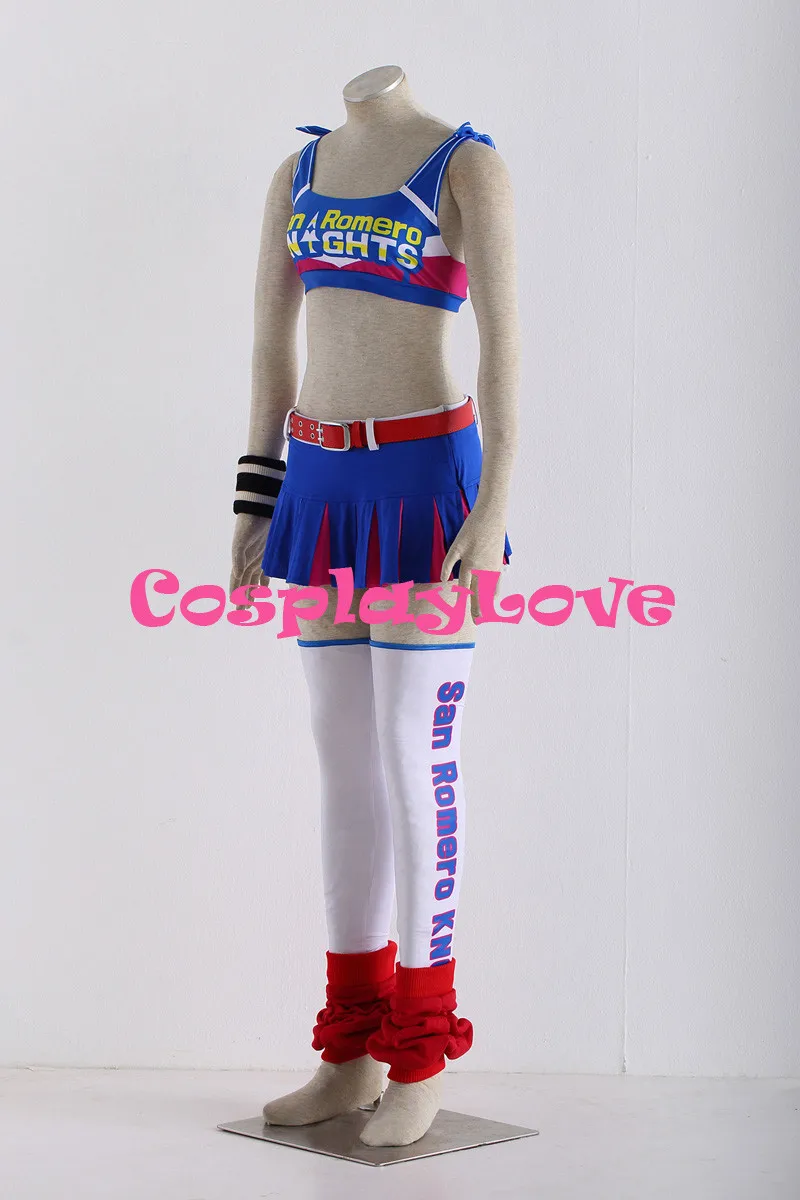 Lollipop Chainsaw Juliet Starling Cosplay Costume (4)