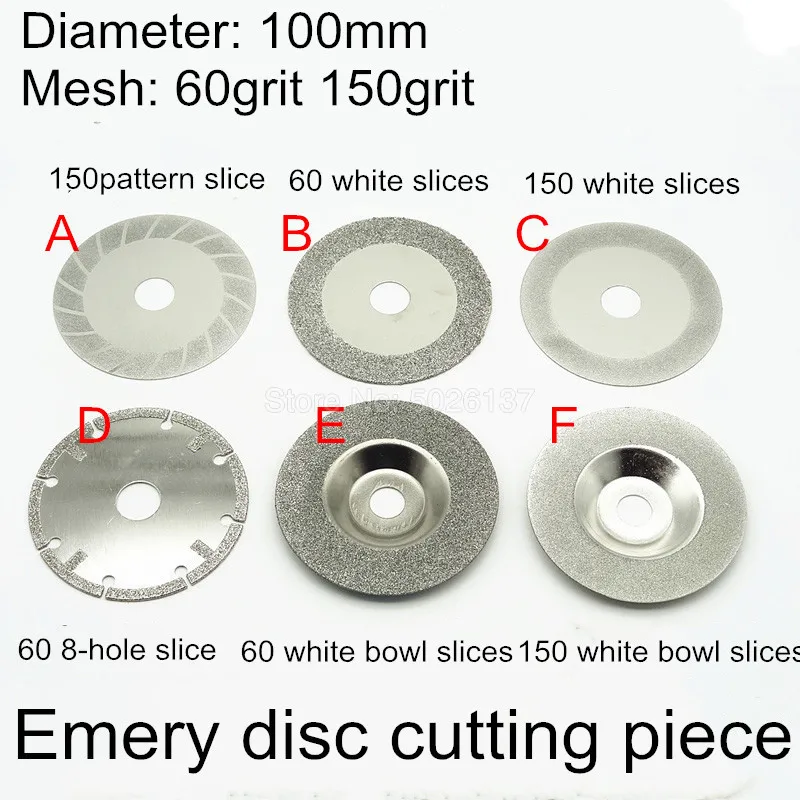 

4 Inch 100MM Round Glass Grinding Wheel Diamond Cutting Saw Blade Resin Disc Rotary Abrasive Tools For Ceramic Cut Off Discs