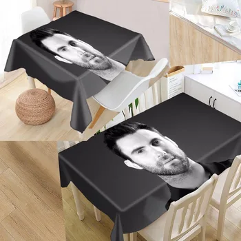 

Best Adam Levine Custom Table Cloth Rectangular Oxford Print Waterproof Oilproof Square Table Cover Party Wedding Tablecloth P~