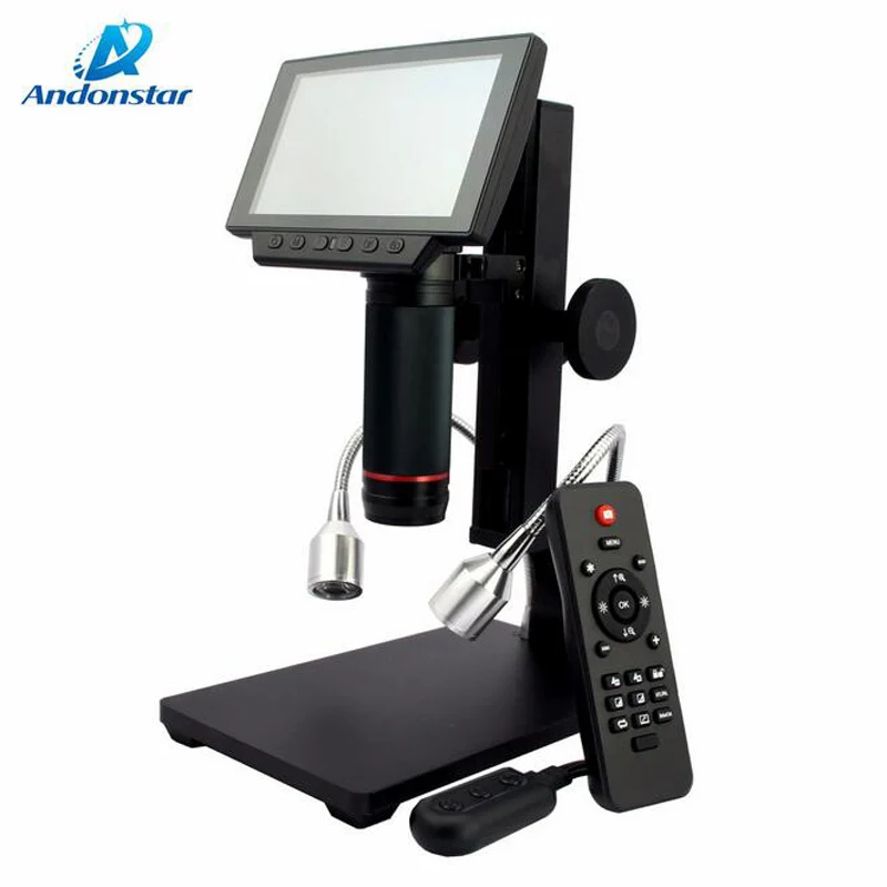

Andonstar ADSM302 USB/HDMI/AV 5''Screen Digital Microscope PCB Solder Repair Tool