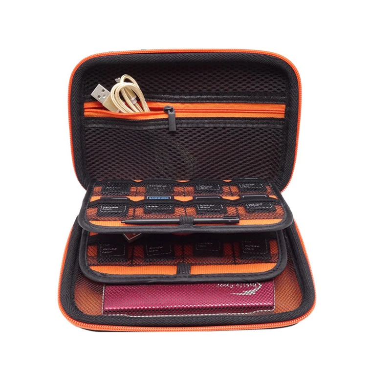 

EVA Storage Bag for Nintendo new 3DS XL/ 3DS XL NEW 3 DSXL/ LL Hard Disk SSD LL Power Bank Case Travel Protecting Carry
