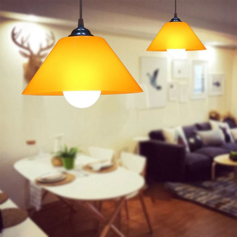 Modern PVC Led Pendant Lights Nordic Plastic Lampshade Hanging Lamp for Kitchen Dinning Room Home Lighting  Decor Luminaire (1)