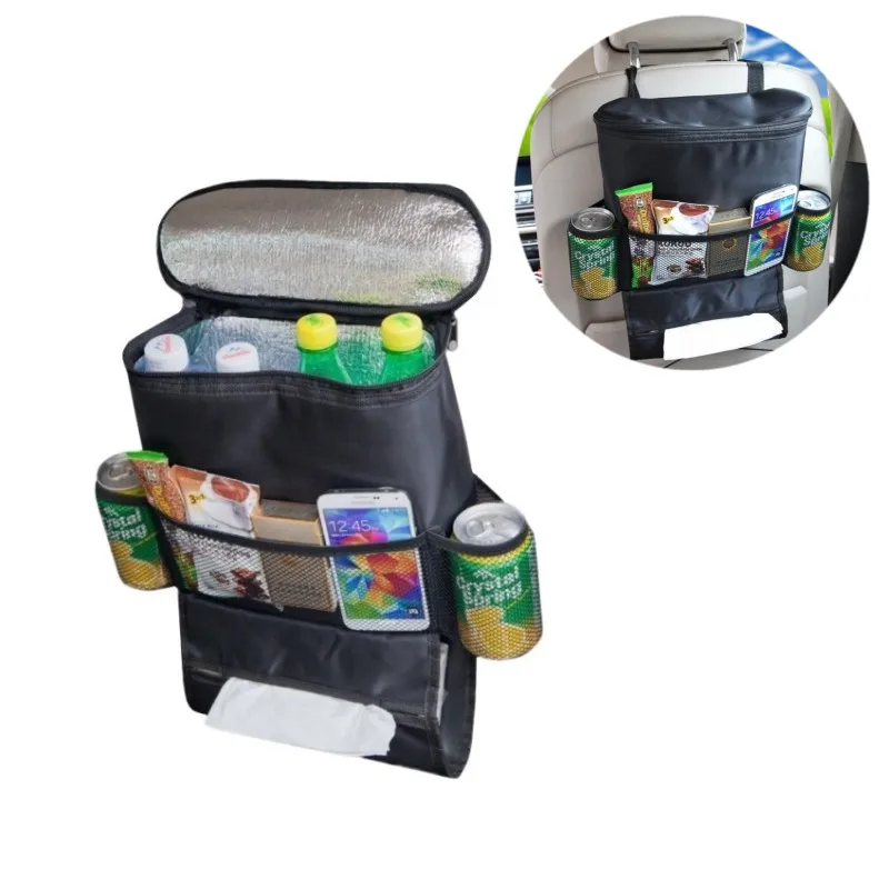 Buy Multifunction Car Travel Back Seat Food Container Cooler Suspension Lunch