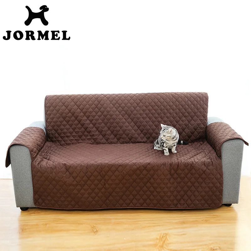 

JORMEL Resistant Pet Sofa Cover Anti-skid Dirt-proof Protector Suede Pet Dog Cushion Mat 100% Polyester Sofa Slip Covers