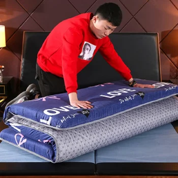 

8 cm thicknessComfortable and breathable tatami cushion 100% cotton material mat pad bed mattress Single double size