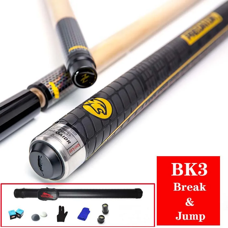 

WOLFIGHTER 3142 Brand BK3 Pool Punch & Jump Cue 13mm Tip Billiard Stick Jump Cues Sport Handle 147cm Length China