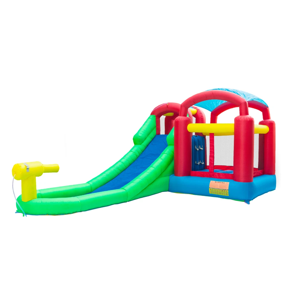 

Family Inflatable Bouncy Castle Combo Water Slide Pool Inflatable Bouncer For Kids Jumping Castle US Warehouse Direct Shipment