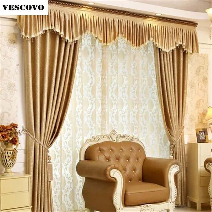 Blackout Curtains european classical high end curtain curtain fashion