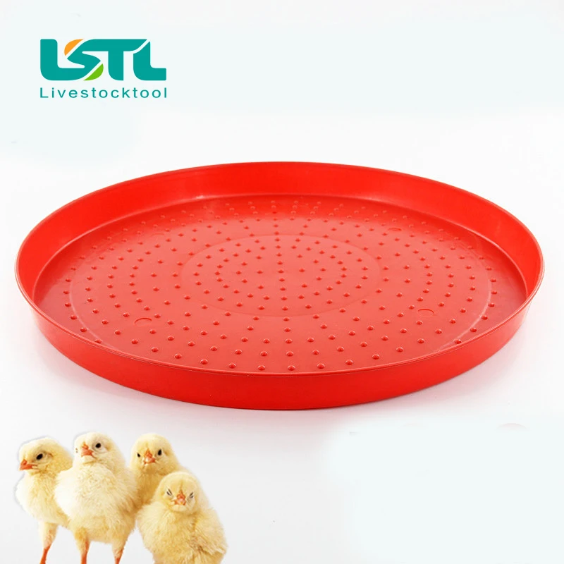 

Chicken and duck goose poultry chicks open food drums Feeder Feeding plate Chicken with trough free shippingd15
