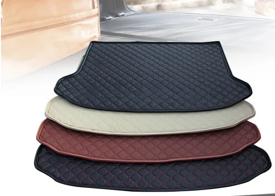Ковры хорошо! Специальные коврики для багажника для Audi Q3 прочные Водонепроницаемые кожаные Коврики для багажа для Audi Q3-2012