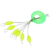 240 шт Новые семизвездные овальные мини-поплавок космические бобы легко использовать Floater поставлены на как Sto безопасность и выживания Z913