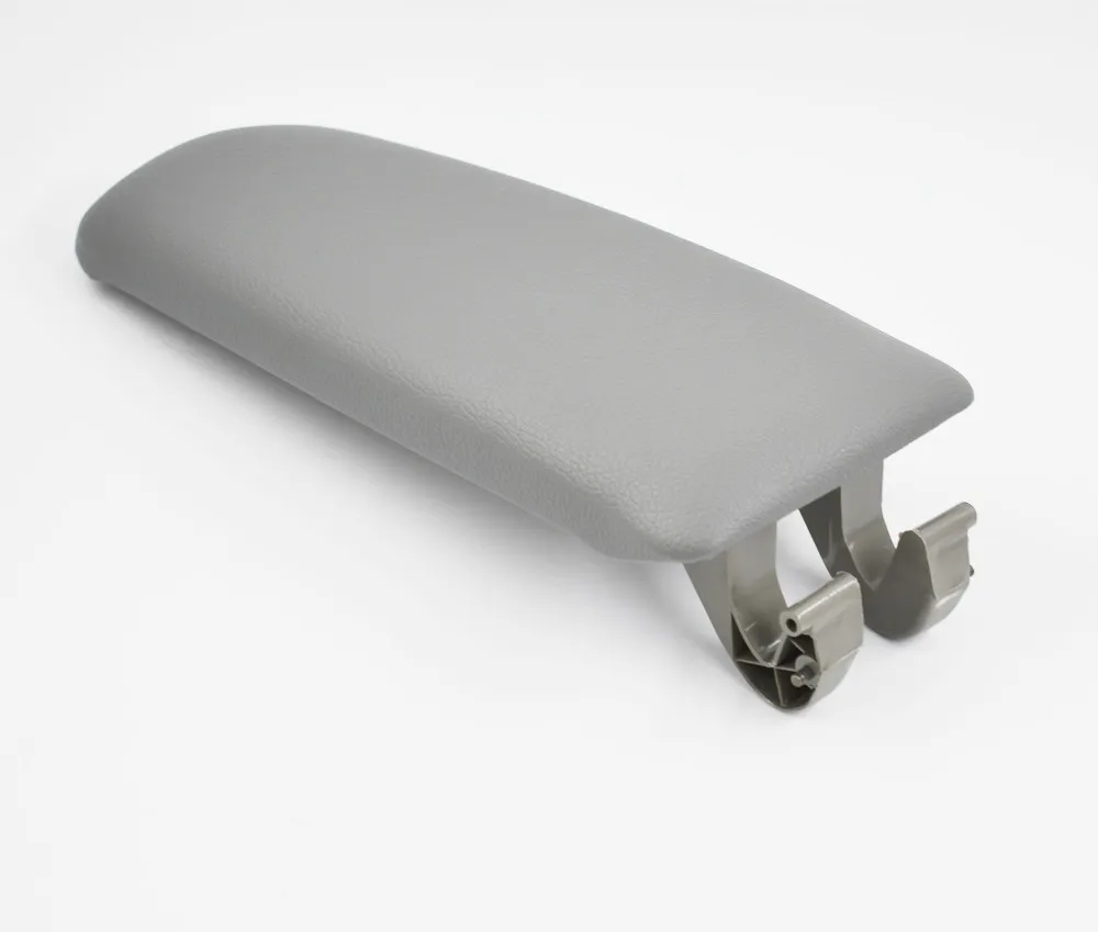 

Leather Armrest Center Box Console Lid Cover for 2004-2008 Audi A4 B7 Grey