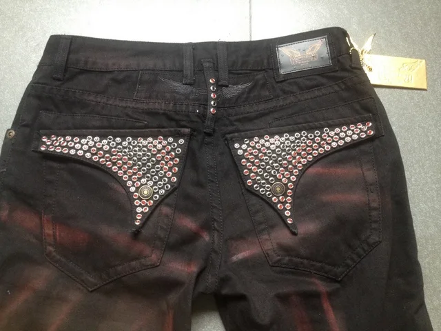 White Robin Jeans Men White Robin Pants 