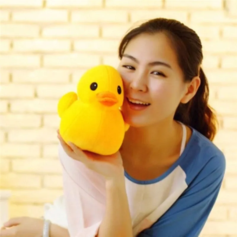 Plush Yellow Rubber Duck Stuffed Toy 8'' Mini 20cm Kids Birthday Gift (6)
