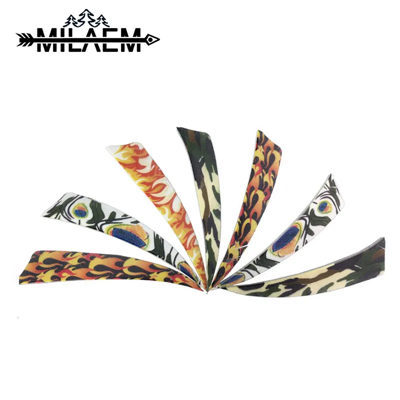 

50pcs 4inch Archery Turkey Feathers Right Wing Arrow Fletching Arrow Feather Hand Craft Shooting Arrow Shaft Accessories