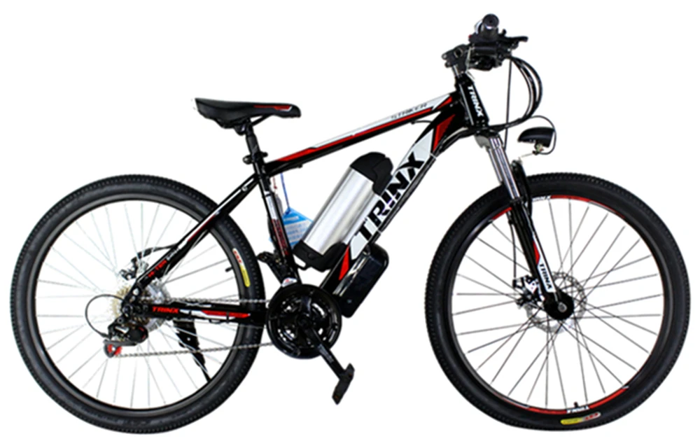 Top 21 Speed High-carbon Steel Electric Bike,adopt Exquisite Paint, 26" 36V 10Ah/15Ah Lithium Battery 250W Mountain Bike 5