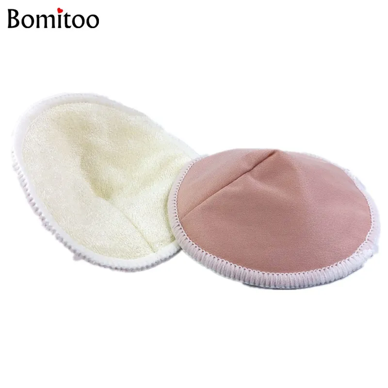 [Bomitoo] 14 Pcs Anti-Overflow Mums Breast feeding Baby Pads Wholesale Nursing Pads with Wash Bag Breathable Nursing Pad 