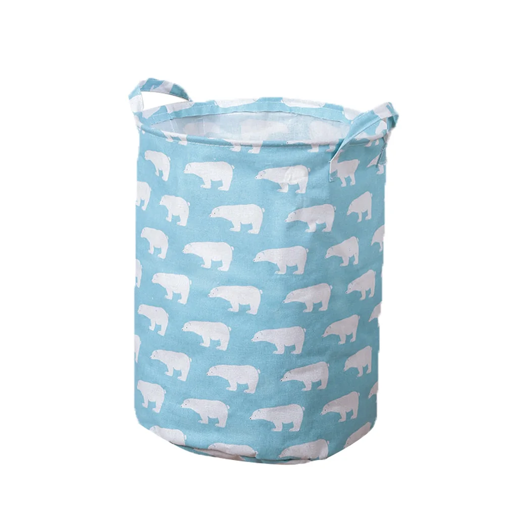 Shushi портативный мультфильм водонепроницаемый мешок для хранения корзина для грязного белья одежда детская игрушка корзина хранения различных предметов Органайзер - Цвет: same as photo