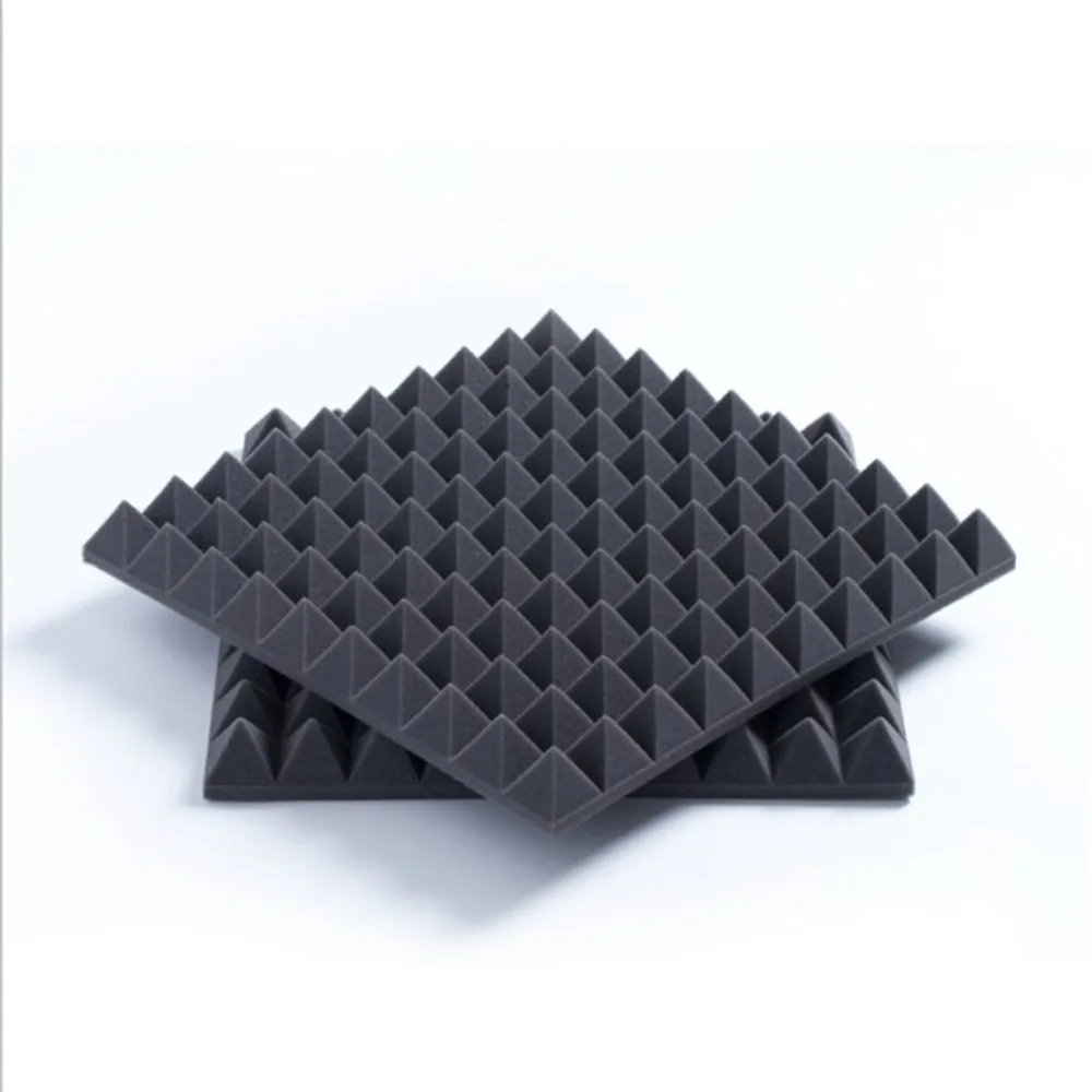 

30x30x5CM Soundproofing Foam Studio Acoustic Sound Treatment Absorption Wedge Tile for KTV Audio Room Studio Room Dropship 1PC