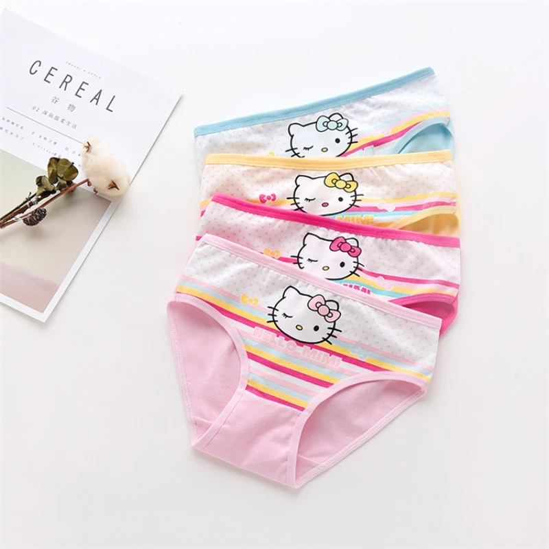 new fashion child underwear kids panties girls' briefs female lovely cartoon panties children clothing baby 1pcs