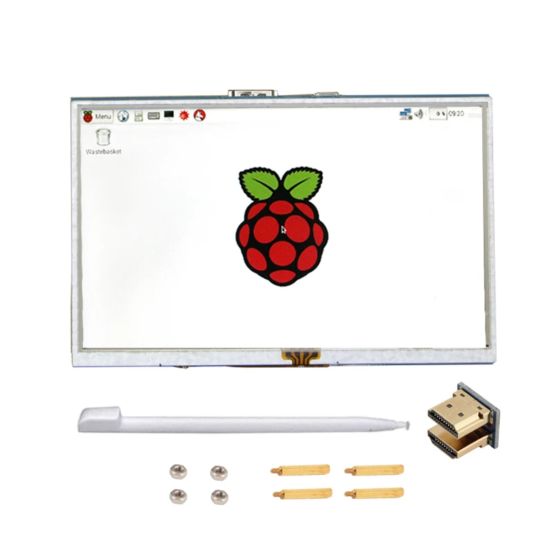 Сенсорный ЖК экран 5 дюймов Дисплей HDMI TFT панель 800*480 для бананового Pi Raspberry 2 B