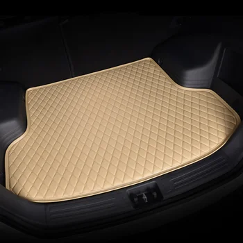

MSUEFKD Custom Car Trunk Mats for Porsche All Models Cayman Macan Cayenne Panamera Boxster auto styling car accessories
