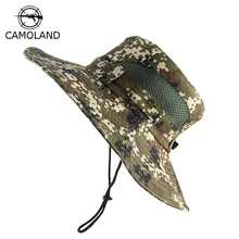 Дышащая тактическая страйкбольная снайперская камуфляжная шапка Boonie, непальская Кепка Militares, армейская Мужская Панама, военная походная Кепка