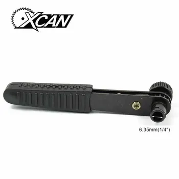 

6.35 cm Socket Black Mini 1/4" Ratchet Wrench Screwdriver Socket Wrench Rods Quick Release Professional Hand Tools Rini Ratchet