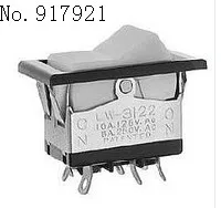 

[ZOB] LW3122-F3CF-A imported from Japan nkk key switch LW-3123 industrial embedded rocker switch --10pcs/lot