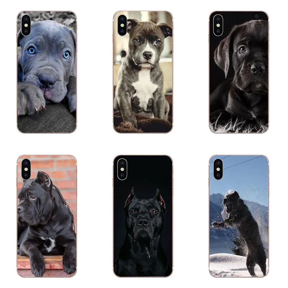 

Italian Dogs Cane Corso Mastiff For Xiaomi Mi3 Mi4 Mi4C Mi4i Mi5 Mi 5S 5X 6 6X A1 Max Mix 2 Note 3 4 Soft TPU Luxury