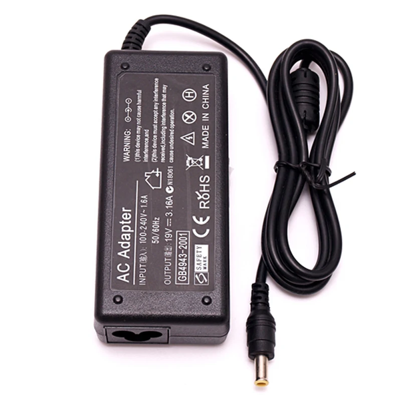 

19V 3.16A 65W Charger Power Laptop Adapter For samsung R540 P460 P530 Q430 R430 R440 R480 R510 R522 R530 Series Notebook Adapter