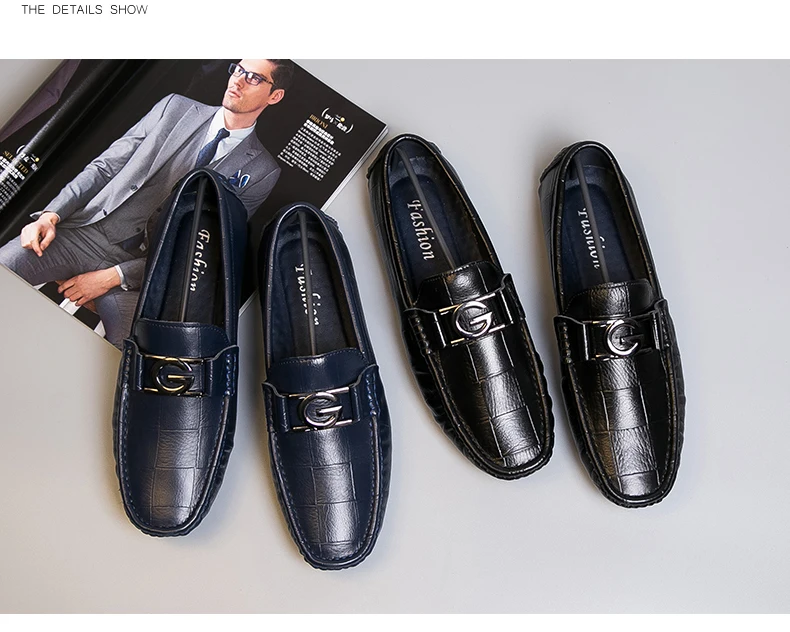 CIMIM/брендовая мужская обувь; итальянские мокасины; кожаная официальная обувь; коллекция года; Роскошные Мокасины Мужчины вождения; вечерние мужские модельные туфли