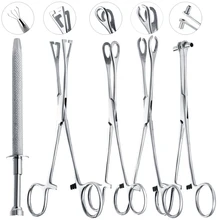 1 шт., профессиональный стальной инструмент для пирсинга в ухо живота, инструмент для пирсинга губ, пинцет, зажим, плоскогубцы, клипса для открывания, игольчатый зажим, ювелирные изделия для тела