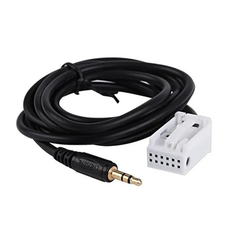 Aux-in-Audio-Adapter-Cable-Fits-VDO-and-RD4-CD-For-Peugeot-307-308-407-408