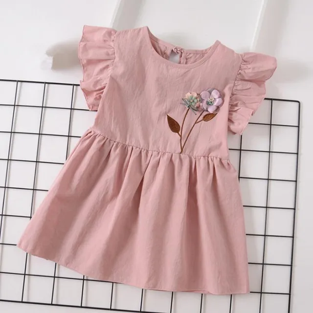Newborn Baby Girl Dress Summer Cotton Infant Party Dress for Baby Girl