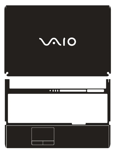 

Laptop Carbon Vinyl Skin Sticker Cover For Sony VAIO vpcf12s1r VPCF11Z1E VPCF11JFX VPCF22SFX VPCF1390X VPCF115 VPCF119 16.4"