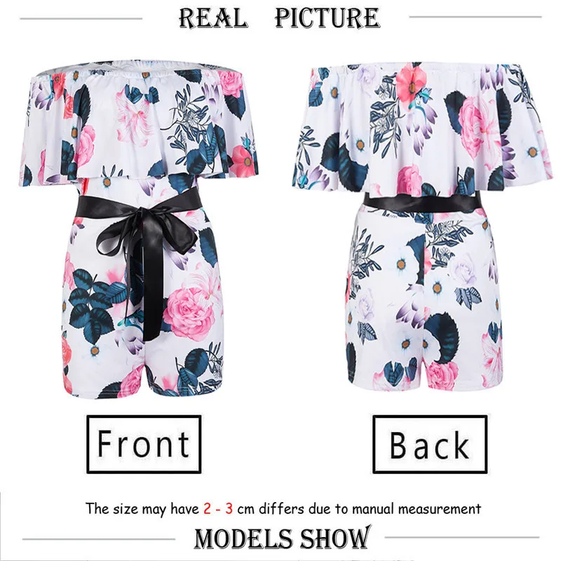 Blusas mujer de moda женские комбинезоны с открытым плечами комбинезон шорты мини-Комбинезон пляжный сарафан праздничный vestidos mujer
