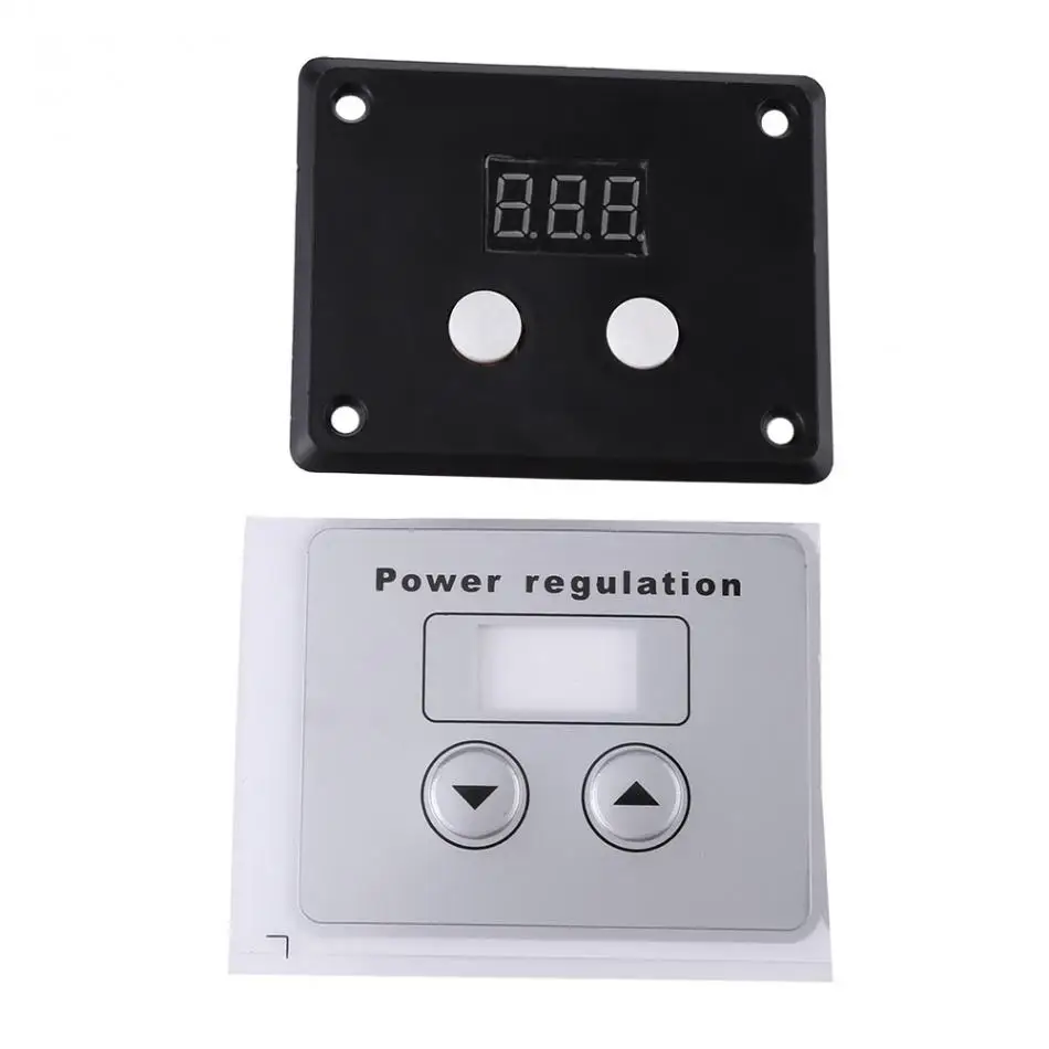 AC 220V 10000W 80A цифровой контроль SCR Электронный регулятор напряжения диммер