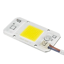 5 шт./лот Dimmable светодиодный COB Чип 20 Вт 30 Вт 50 Вт AC220V умный IC светильник для выращивания DIY дневной белый теплый холодный полный спектр белого светодиодный чип