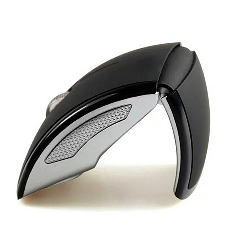 Wireless Mouse 2.4G Computer Mouse Foldable Folding Optical Mice USB Receiver for Laptop PC Computer Desktop Office 1600DPI
