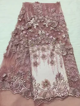 

Beautiful cotton lace fabric stones for party dress 2018 high quality Nigerian African african voile swiss lace fabric