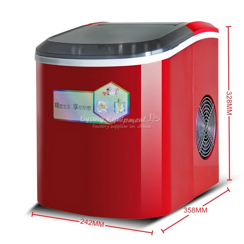

family use bullet type ice making machine LY IM-15 2.2L manual water injection