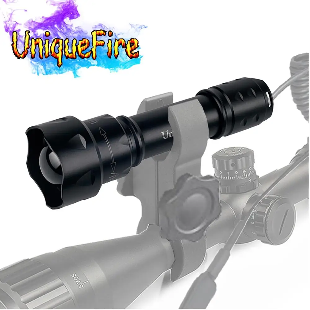 UniqueFire T20 XML T6 тактический светодиодный фонарь 1200 люмен 5 режимов фонарик с