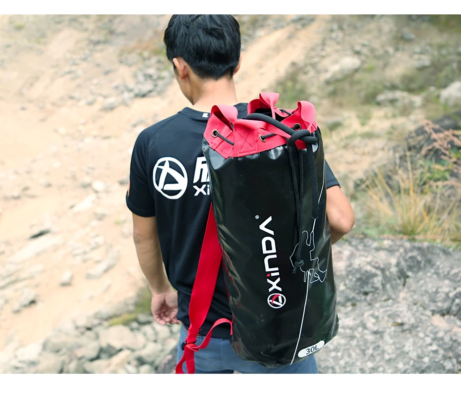 Xinda верёвка для скалолазания на открытом воздухе сумка для хранения рюкзак раппеллинг рюкзак оборудование сумка для альпинизма