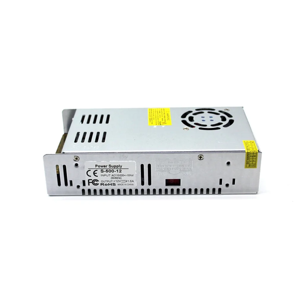 DC12V 500 Вт импульсный источник питания постоянного тока 24 В 12 15 в 36 48 60 светодиодный