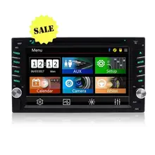 Car Electronics Audio 2 Din Stereo Radio DVD Player Multimedia Head Unit-Touchscreen Bluetooth DVD/CD USB/SD AM/FM MP3 Monitor